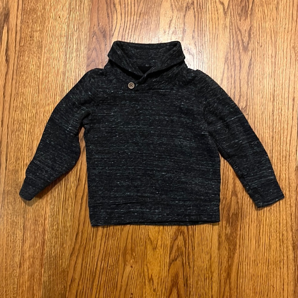 Boys dark gray pullover sweater, size 5T